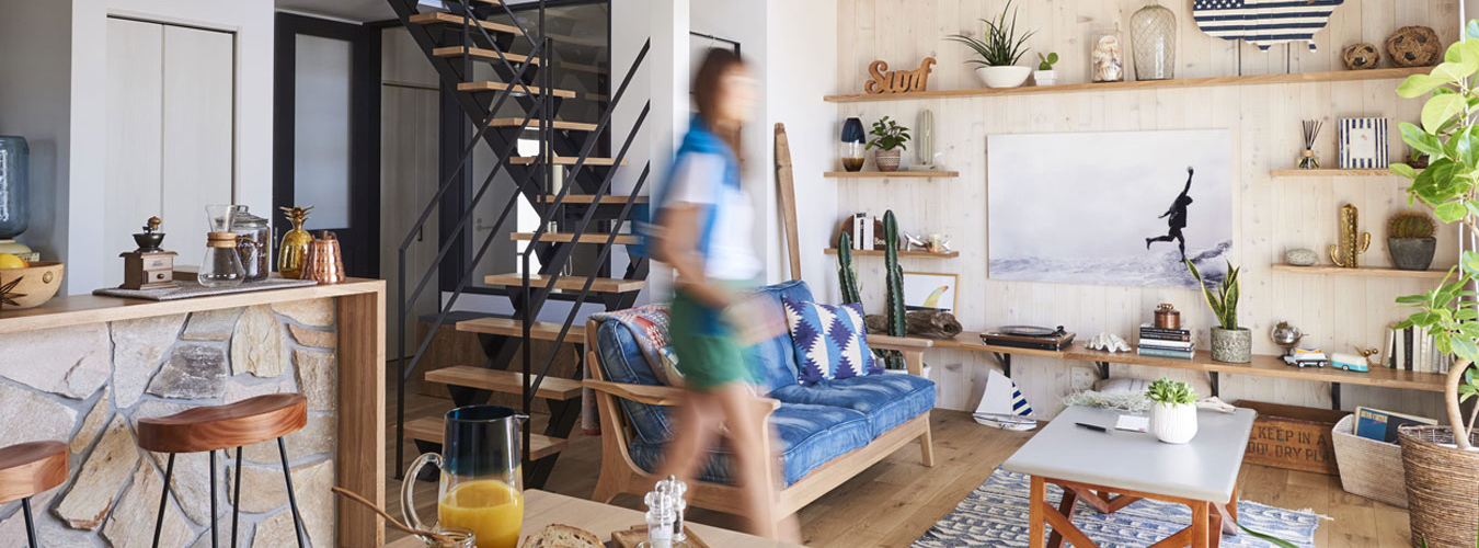 WTWが提案するライフスタイルをそのまま表現した住宅